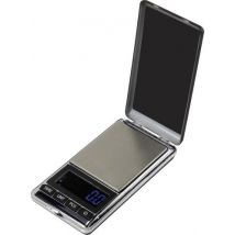 Basetech Taschenwaage SJS-60007 Wägebereich (max.) 500 g Ablesbarkeit 0.1 g batteriebetrieben Silbe