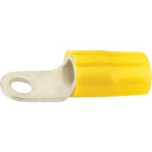 Vogt Verbindungstechnik 3660a Ringkabelschuh Querschnitt (max.)=6 mm² Loch-Ø=6.5 mm Teilisoliert Ge
