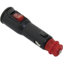 HP Autozubehör Universalstecker mit Schalter Belastbarkeit Strom max.=8 A Passend für (Details) Zig