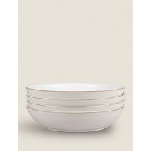 Denby Set of 4 Natural Canvas Pasta Bowls - 1SIZE, Natural