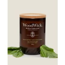 Woodwick ReNew Tomato Leaf & Basil Large Jar Candle - 1SIZE - Brown, Brown