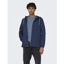 ONLY & SONS Hooded Jacket - Blue, Blue