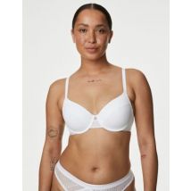 Womens Body by M&S Soutien-gorge invisible en coton armatures doté de la technologie Cool Comfort™, bonnets A à F - White, White