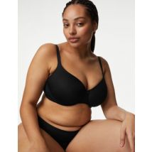 Body by M&S Flexifit™ Wired Full-Cup T-Shirt Bra A-E - 34B - Black, Black
