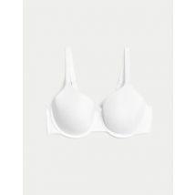 Body by M&S Flexifit™ Wired Full-Cup T-Shirt Bra A-E - 32D - White, White