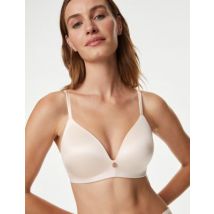 Rosie Smoothing Padded Plunge Bra A-E - 32B - Pale Opaline, Pale Opaline