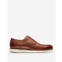 Cole Haan Originalgrand Leather Oxford Shoes - 8.5 - Tan, Tan