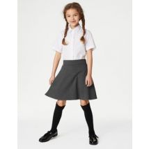 M&S Collection Jupe-culotte en jersey, idéale pour l'école (du 2 au 18 ans) - Grey, Grey