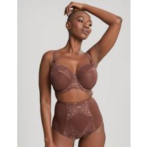 Panache Envy Wired Full Cup Bra D-K - 36HH - Brown, Brown