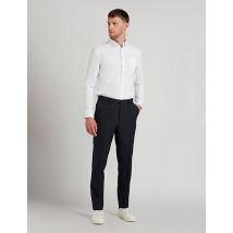 Farah Tailored Fit Smart Trousers - 4033 - Navy, Navy