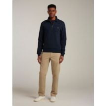 Farah Organic Cotton Half Zip Sweatshirt - XL - Navy, Navy