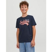 JACK & JONES JUNIOR Organic Cotton T-Shirt (8-16 Yrs) - 10y - Navy, Navy
