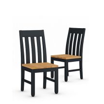Marks and Spencer Set of 2 Padstow Dining Chairs - 1SIZE - Ivory, Ivory