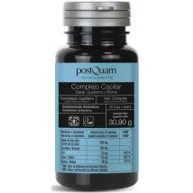 PostQuam Hair Complex Biotina, Queratina, Minerais 60 Cápsulas