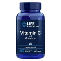 Life Extension Vitamin C and Quercetin 250 Vegetarian Tablets