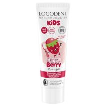 Logona Logodent Dentífrico Infantil Fresa sin Flúor 0-6 Años 75 ml