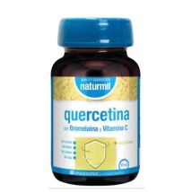 Naturmil Quercetina Bromelaìna Vit C 60 Cápsulas Vegetales