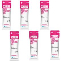 226ERS Gel de frutose com sabor a morango, 6 x 80 g
