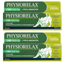 Physiorelax CBD creme 1000mg 2x75 ml