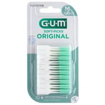 Gum Soft-Picks Bastão Interdental Regular Original 100 Unidades.