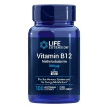 Life Extension Vitamina B12 500 mcg 100 Compresse Vegetariane