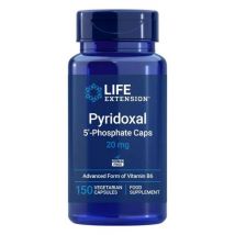 Life Extension Pyridoxal 5'-Phosphate 20 mg 150 Cápsulas Vegetarianas