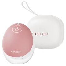 Bomba tira-leite portátil individual Momcozy M9, cor bordeaux.