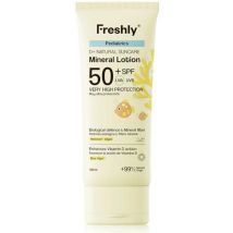 Natural Freshly Kids Pediatrics D+ Loção Mineral Protetor Solar FPS 50 100 ml
