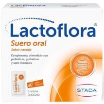 Lactoflora Sérum Oral Sabor Laranja 6 Saquetas