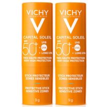 Vichy Capital Soleil Stick Sensitive Areas SPF50+ 2 units