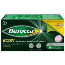 Berocca Boost Magnésio, Vitaminas e Minerais com Guaraná 30 Comprimidos Efervescentes