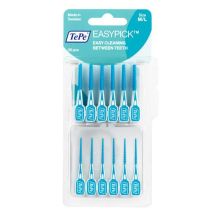 Escovas Interdentais TePe Easy Pick M/L azuis, 36 unidades + caixa