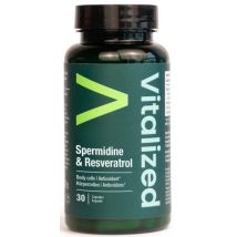 Vitalized Spermidine y Resveratrol 30 Cápsulas