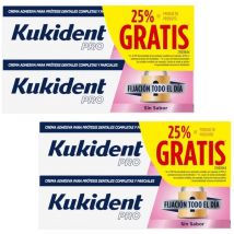 Kukident Pro Fixação Total Sem Sabor 25% GRÁTIS 4x40 g