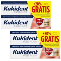 Kukident Pro Plus Firmeza ao Mastigar 20% GRÁTIS 4x40 g