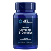 Life Extension BioActive Complete B-Complex 60 Cápsulas Vegetarianas