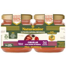 Purea di prugne Natursenior con avena integrale 2x195 gr