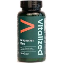 Vitalized Magnesium Duo 100 Cápsulas