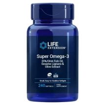 Life Extension Super Omega-3 240 Cápsulas Gelatinosas