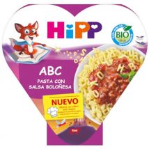 Massa HiPP Alfabeto ABC com Molho Bolonhesa +1 Ano BIO 250 gr