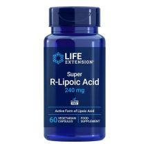 Life Extension Super R-Lipóico Ácido 240 mg 60 Cápsulas Vegetarianas