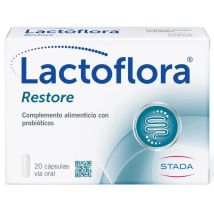 Lactoflora Probiótico Restaurar Equilíbrio Intestinal 20 Cápsulas