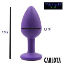 Butt Plug Carlota Purple De Troula