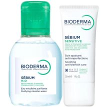 Bioderma Sébium Pack Sensitive 30ml + H2O Micellar Solution 100ml
