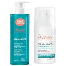Avène Cleanance Acne Cleansing Gel for Oily Skin 400ml + Comedomed Anti-Imperfection 30ml