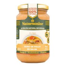 Natursenior Puré de Frango Estufado em Proteína de Molho Ómega-3 340 gr
