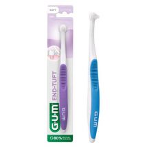 Escova de dentes de tufo único Gum End-Tuft