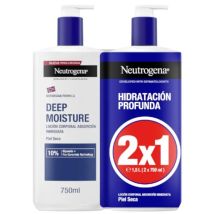 Neutrogena Lozione Corpo Idratazione Profonda 2x750 ml