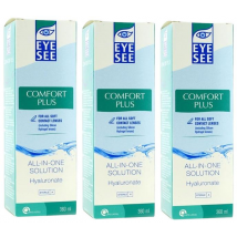 Eye See Solución Única Comfort Plus con Hilauronato 3x360 ml