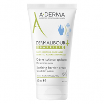 A-Derma Dermalibour+ Barrier Crème Isolante 50ml - Sans Rinçage, Apaisant et Anti-irritation, Protecteur -